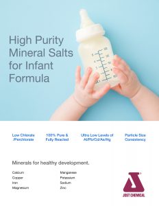 High Purity Mineral Salts for Infant Formula cover