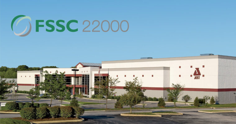Jost Chemical’s St. Louis Facility Now FSSC 22000 Certified