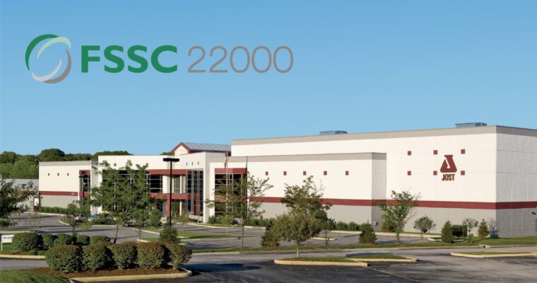 Jost Chemical’s St. Louis Facility Now FSSC 22000 Certified